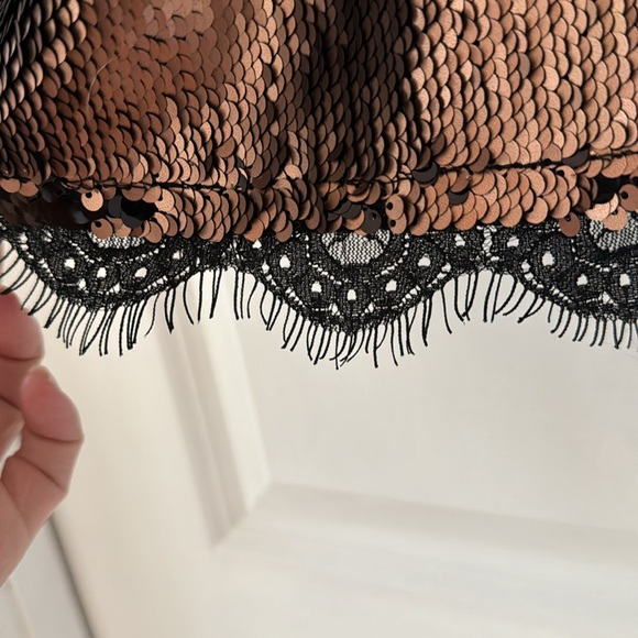 Free People Sequin Slip Dress XS - Picture 2 of 5